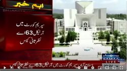 Article 63-A review: Justice Munib protests over hearing by SC bench in his absence